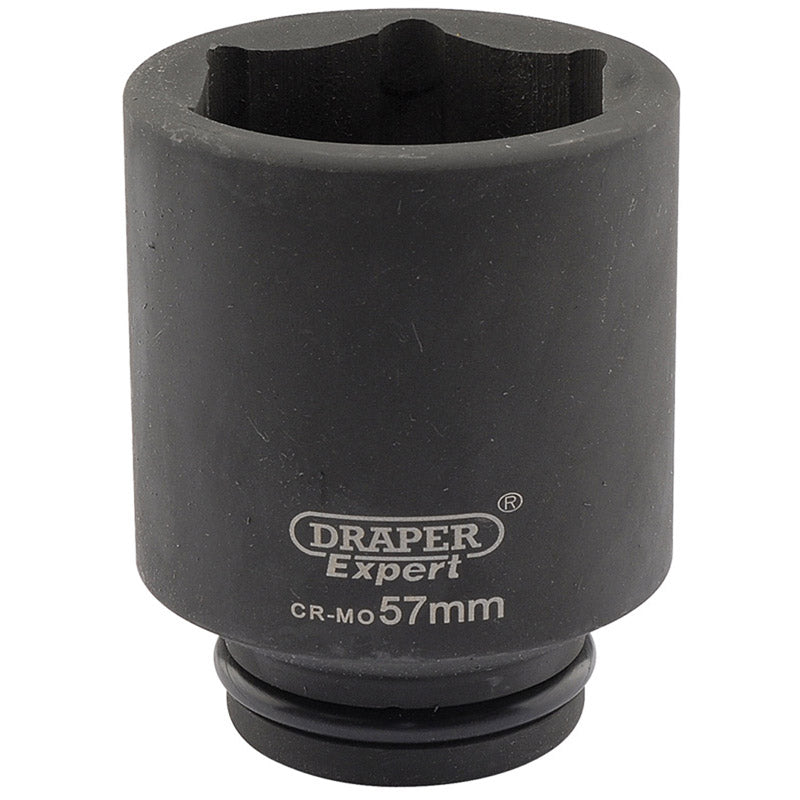 Draper Expert HI-TORQ® ; 6 Point Deep Impact Socket, 3/4" Sq. Dr., 57mm DRA-05086