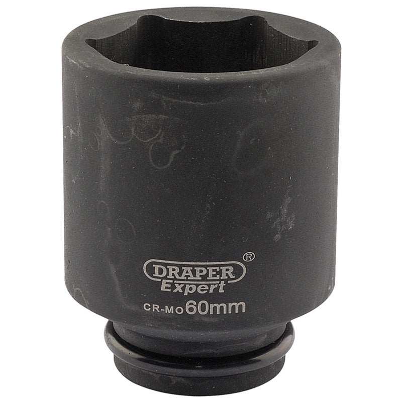 Draper Expert HI-TORQ® ; 6 Point Deep Impact Socket, 3/4" Sq. Dr., 60mm DRA-05088