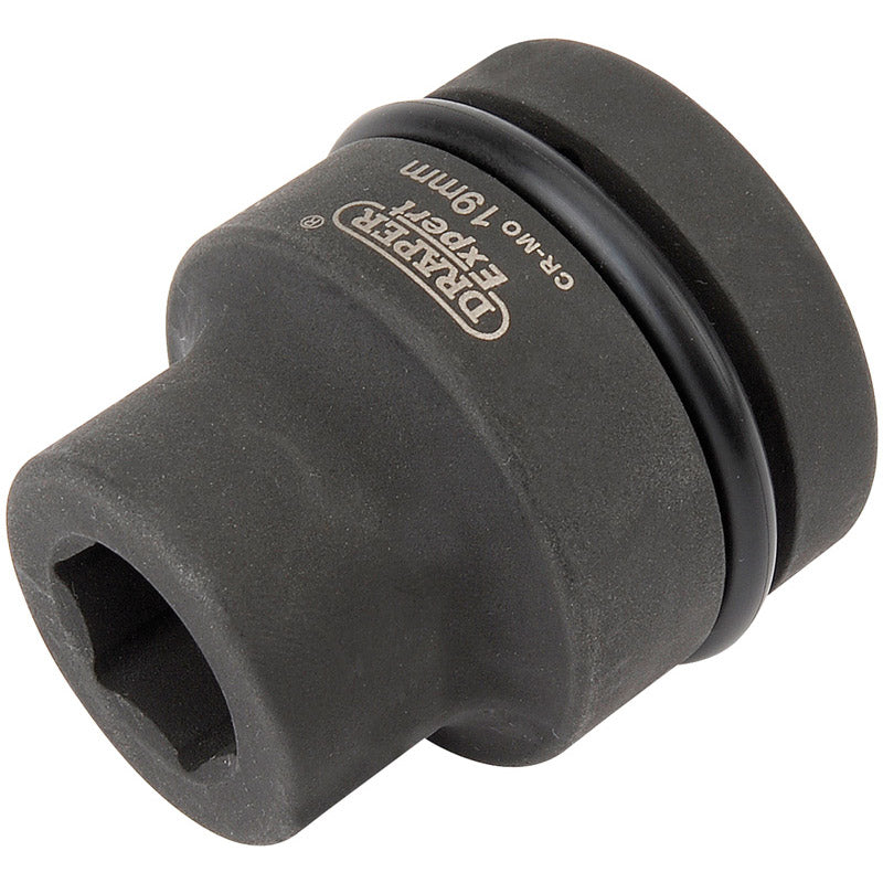 Draper Expert HI-TORQ® ; 6 Point Impact Socket, 1" Sq. Dr., 19mm DRA-05100