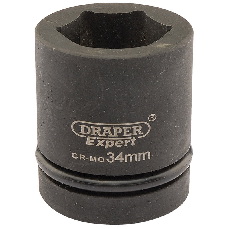 Draper Expert HI-TORQ® ; 6 Point Impact Socket, 1" Sq. Dr., 34mm DRA-05114