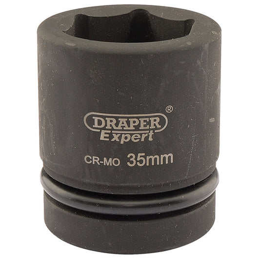 Draper Expert HI-TORQ® ; 6 Point Impact Socket, 1" Sq. Dr., 35mm DRA-05115