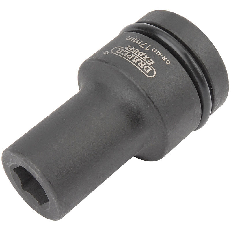 Draper Expert HI-TORQ® ; 6 Point Deep Impact Socket, 1" Sq. Dr., 17mm DRA-05132