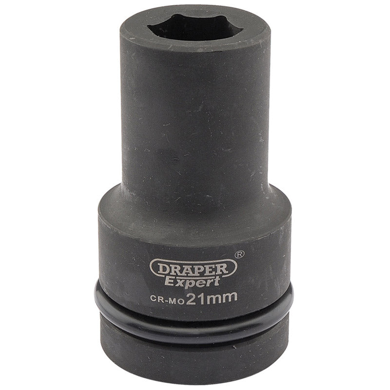 Draper Expert HI-TORQ® ; 6 Point Deep Impact Socket, 1" Sq. Dr., 21mm DRA-05136