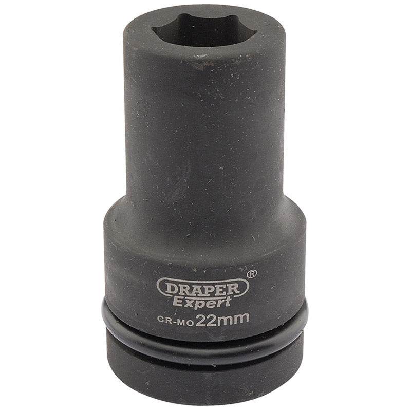 Draper Expert HI-TORQ® ; 6 Point Deep Impact Socket, 1" Sq. Dr., 22mm DRA-05137