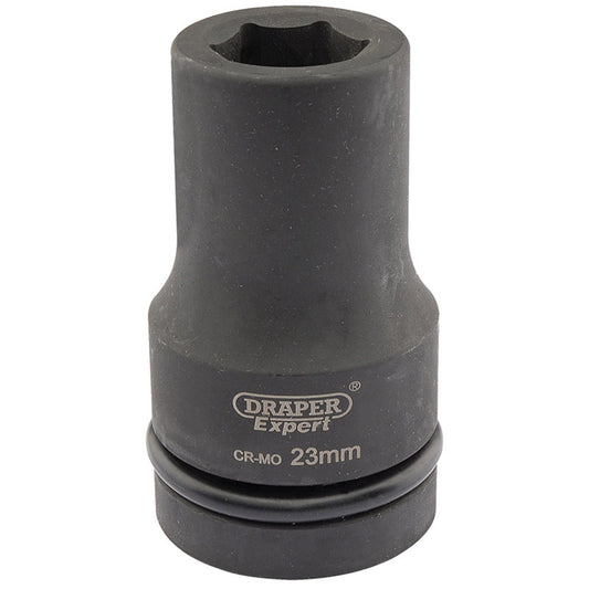 Draper Expert HI-TORQ® ; 6 Point Deep Impact Socket, 1" Sq. Dr., 23mm DRA-05138