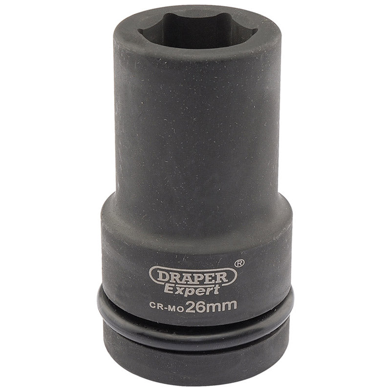 Draper Expert HI-TORQ® ; 6 Point Deep Impact Socket, 1" Sq. Dr., 26mm DRA-05141