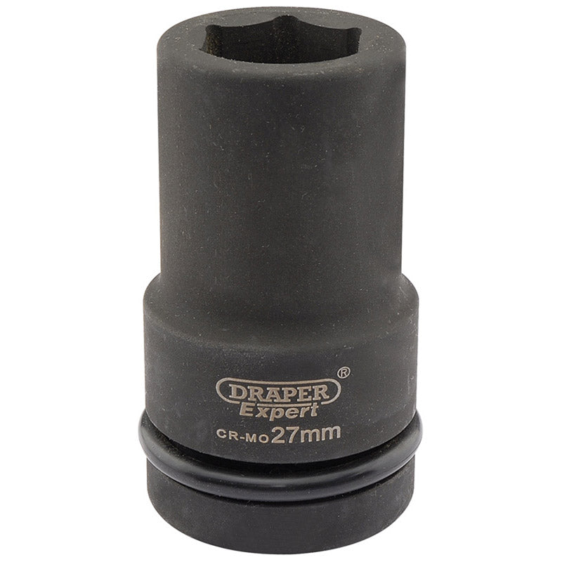 Draper Expert HI-TORQ® ; 6 Point Deep Impact Socket, 1" Sq. Dr., 27mm DRA-05142