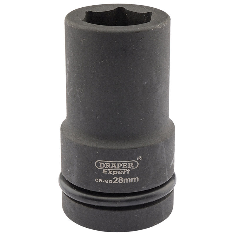 Draper Expert HI-TORQ® ; 6 Point Deep Impact Socket, 1" Sq. Dr., 28mm DRA-05143