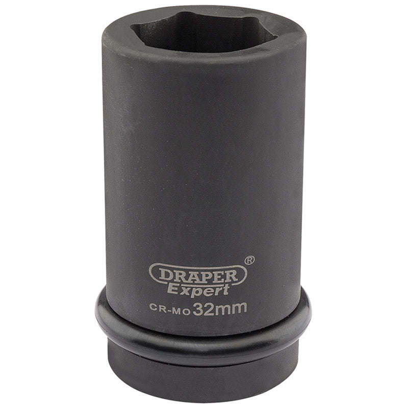 Draper Expert HI-TORQ® ; 6 Point Deep Impact Socket, 1" Sq. Dr., 32mm DRA-05146