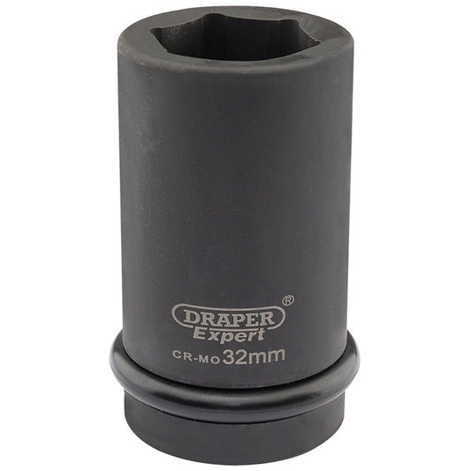 Draper Expert HI-TORQ® ; 6 Point Deep Impact Socket, 1" Sq. Dr., 32mm DRA-05146