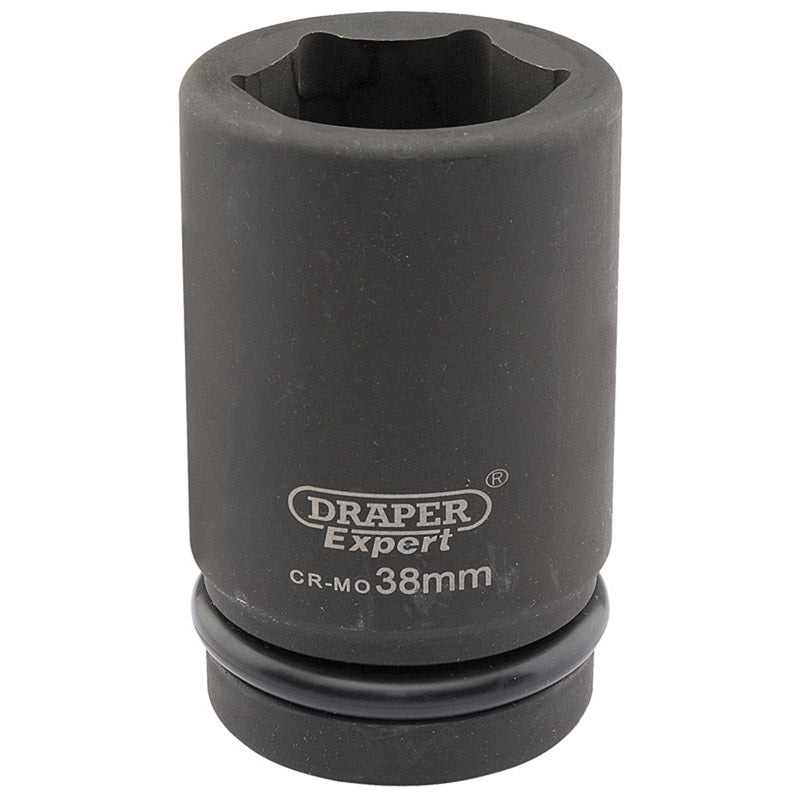 Draper Expert HI-TORQ® ; 6 Point Deep Impact Socket, 1" Sq. Dr., 38mm DRA-05151