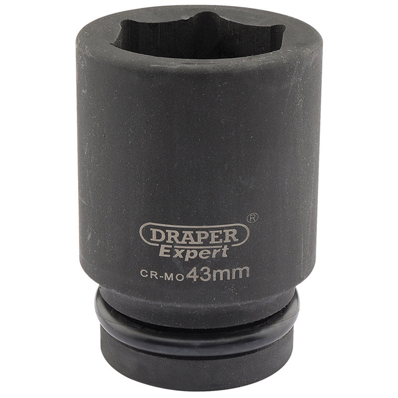 Draper Expert HI-TORQ® ; 6 Point Deep Impact Socket, 1" Sq. Dr., 43mm DRA-05153