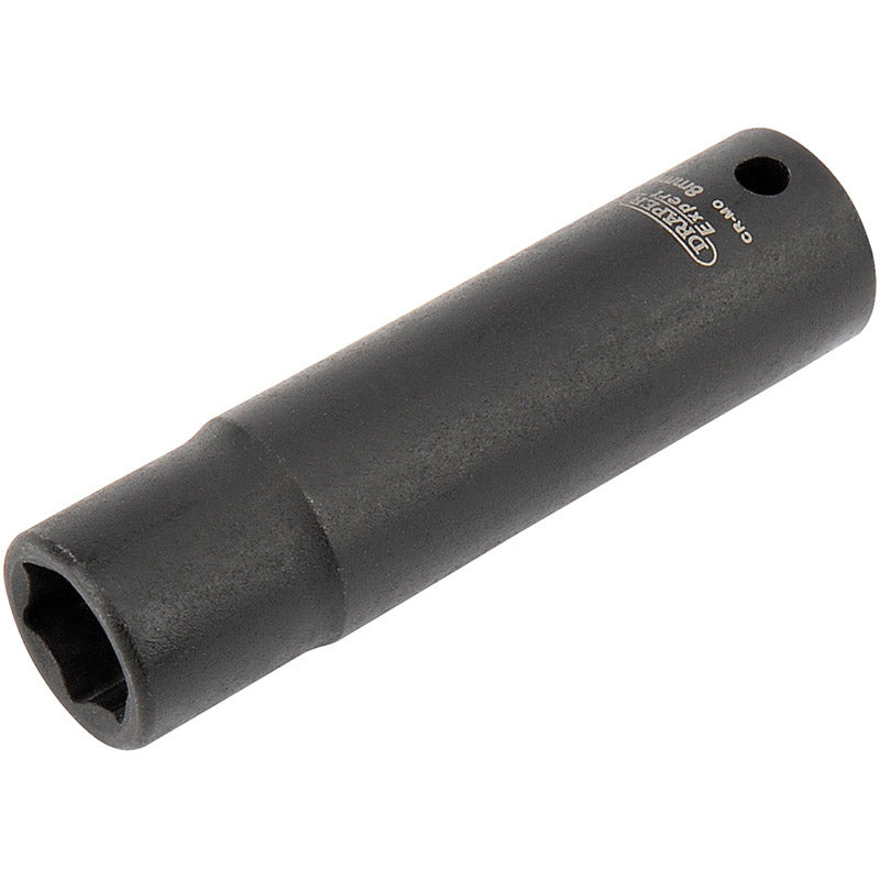 Draper Expert HI-TORQ® ; 6 Point Deep Impact Socket, 1/4" Sq. Dr., 8mm DRA-05186