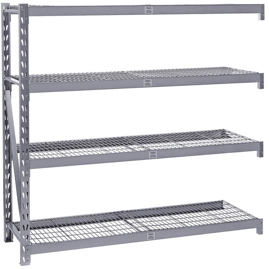 Draper Expert Heavy Duty Steel 4 Shelving Extension Unit, 1959 x 610 x 1830mm DRA-05229