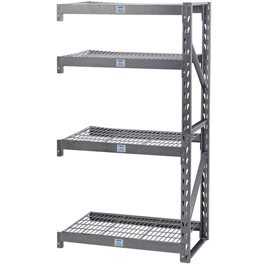 Draper Expert Heavy Duty Steel 4 Shelving Extension Unit, 1040 x 610 x 1830mm DRA-05231