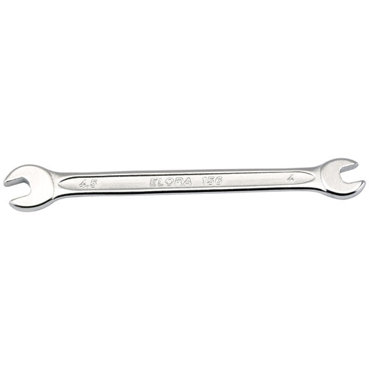 Elora Midget Metric Double Open End Spanner, 4 x 4.5mm DRA-05343