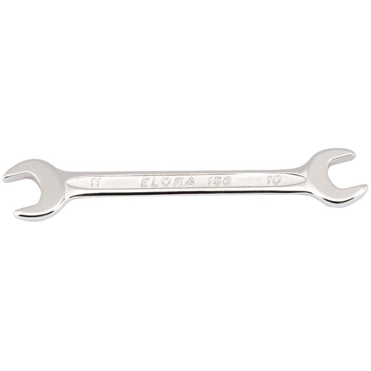 Elora Midget Metric Double Open End Spanner, 10 x 11mm DRA-05400