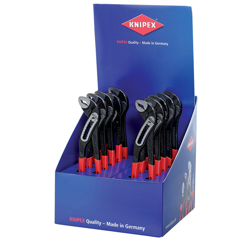 Knipex Alligator® ; Counter Top Display of Waterpump Pliers, 10 x 250mm DRA-05768