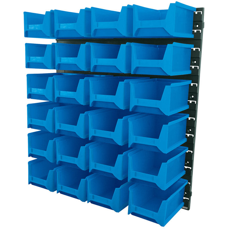 Draper 24 Bin Wall Storage Unit, Large Bins DRA-06797