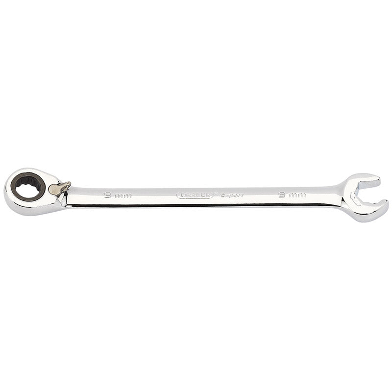 Draper Expert 9mm Draper Expert Hi-Torq® ; Metric Reversible Double Ratcheting Combination Spanner DRA-06840