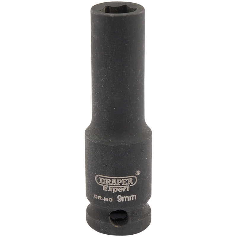 Draper Expert HI-TORQ® ; 6 Point Deep Impact Socket, 3/8" Sq. Dr., 9mm DRA-06882