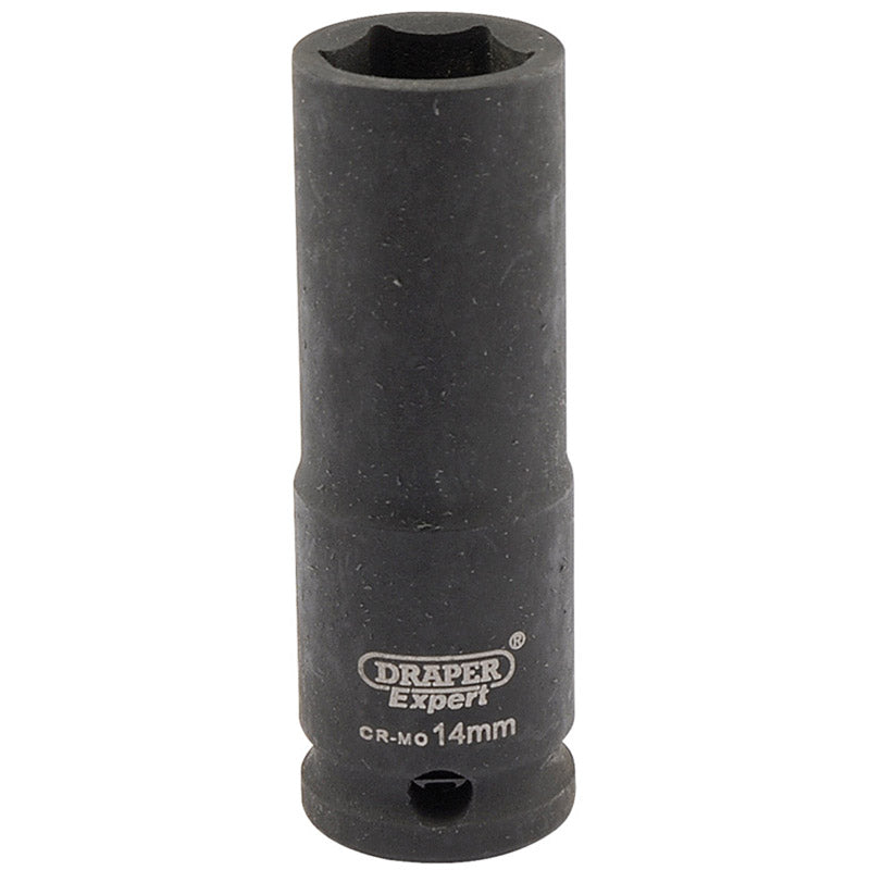 Draper Expert HI-TORQ® ; 6 Point Deep Impact Socket, 3/8" Sq. Dr., 14mm DRA-06887