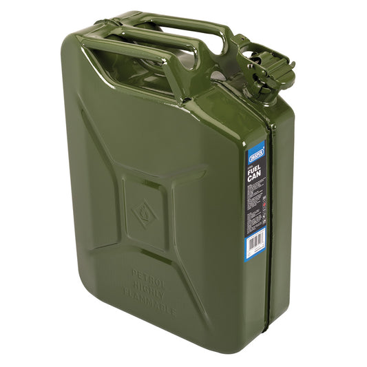 Draper Steel Fuel Can, 20L, Green DRA-07218