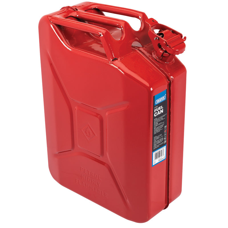 Draper Steel Fuel Can, 20L, Red DRA-07568
