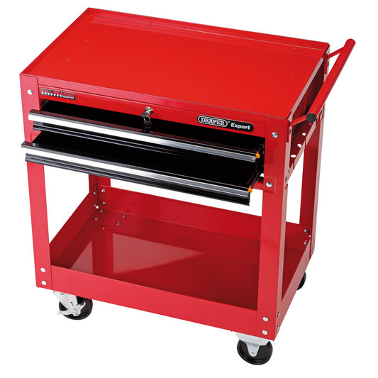 Draper Expert 2 Level Tool Trolley with Two Drawers DRA-07635