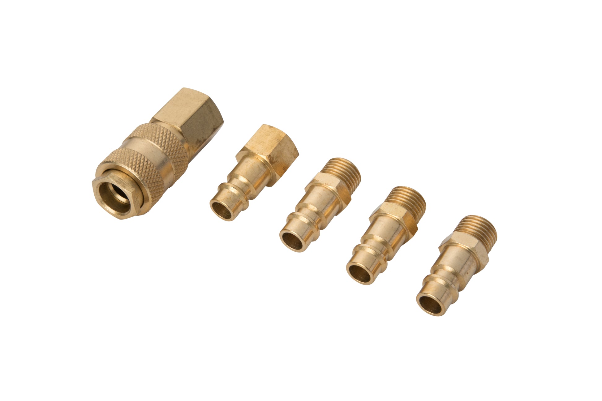 BlueSpot 5 PCE Brass Air Fittings (BSP) 07953