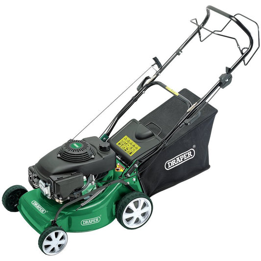 Draper 400mm Self-Propelled Petrol Lawn Mower (135cc/4HP) DRA-08400
