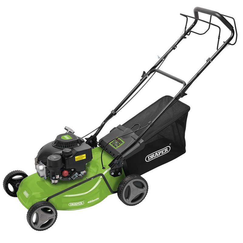 Draper Self-Propelled Petrol Lawn Mower, 460mm, 150cc/3.6HP DRA-08672