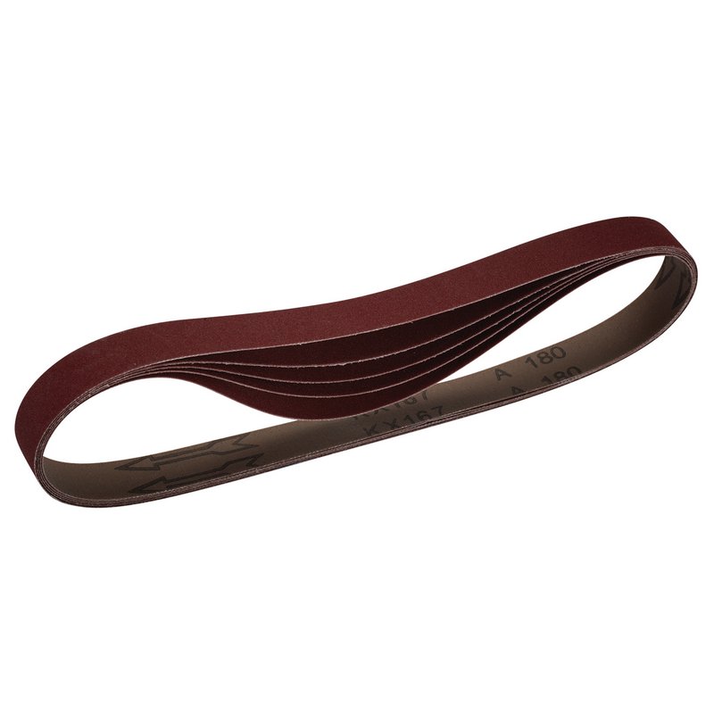 Draper Cloth Sanding Belt, 25 x 762mm, 40 Grit (Pack of 5) DRA-08694