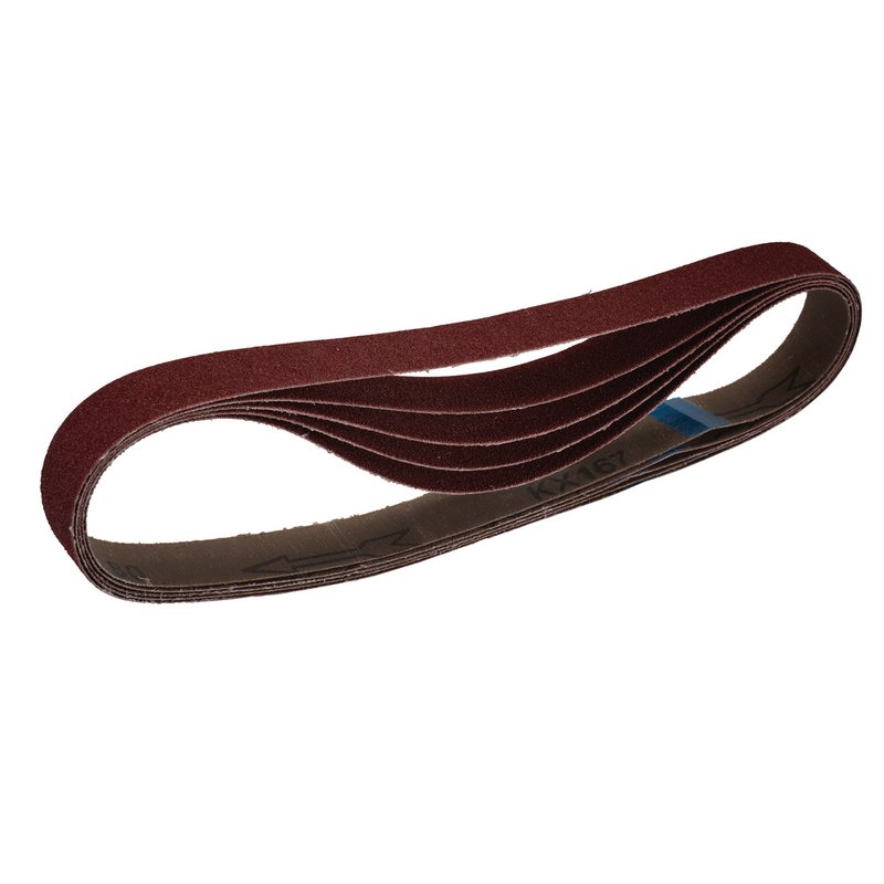 Draper Cloth Sanding Belt, 25 x 762mm, 80 Grit (Pack of 5) DRA-08695