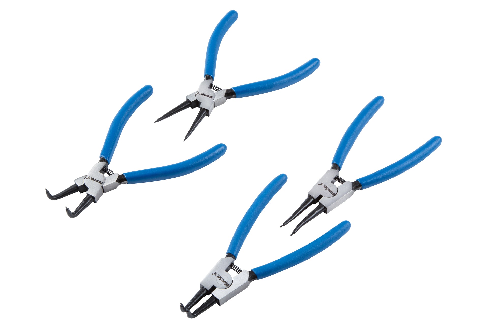 BlueSpot 4 PCE 150mm (6") Circlip Plier Set 08702