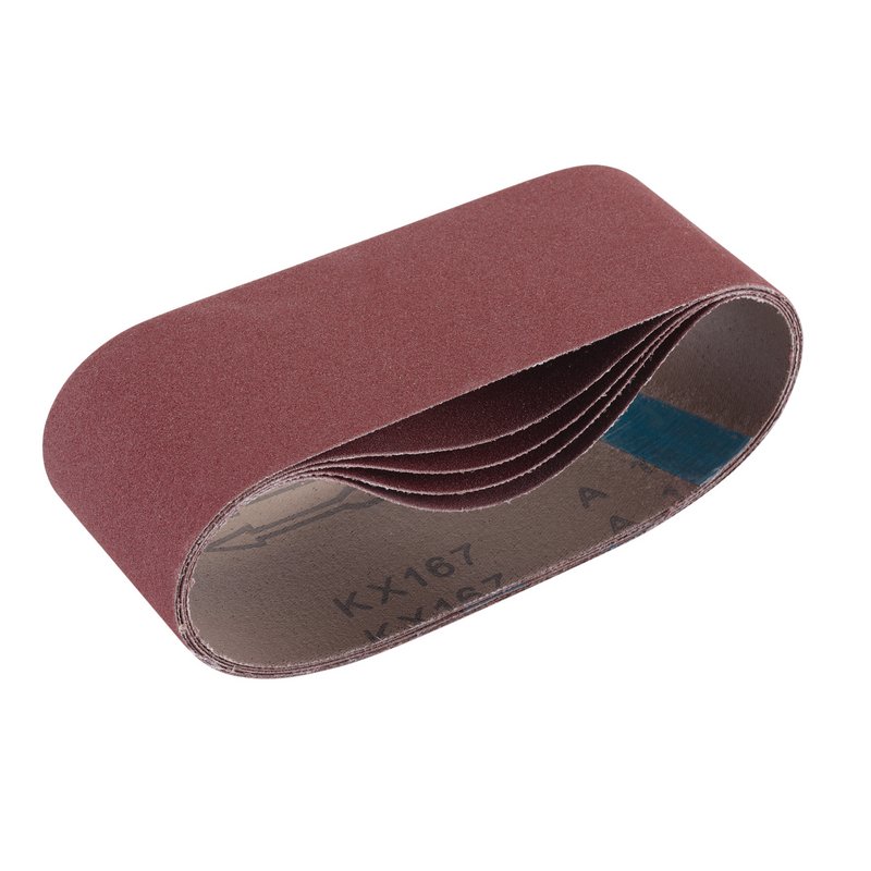 Draper Cloth Sanding Belt, 75 x 457mm, 180 Grit (Pack of 5) DRA-09236