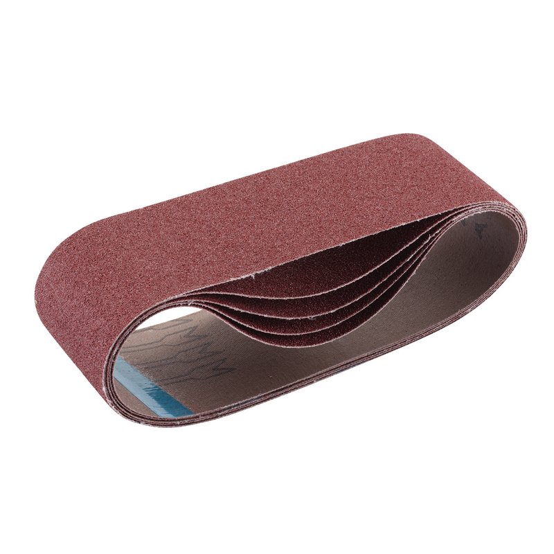 Draper Cloth Sanding Belt, 75 x 533mm, 80 Grit (Pack of 5) DRA-09239