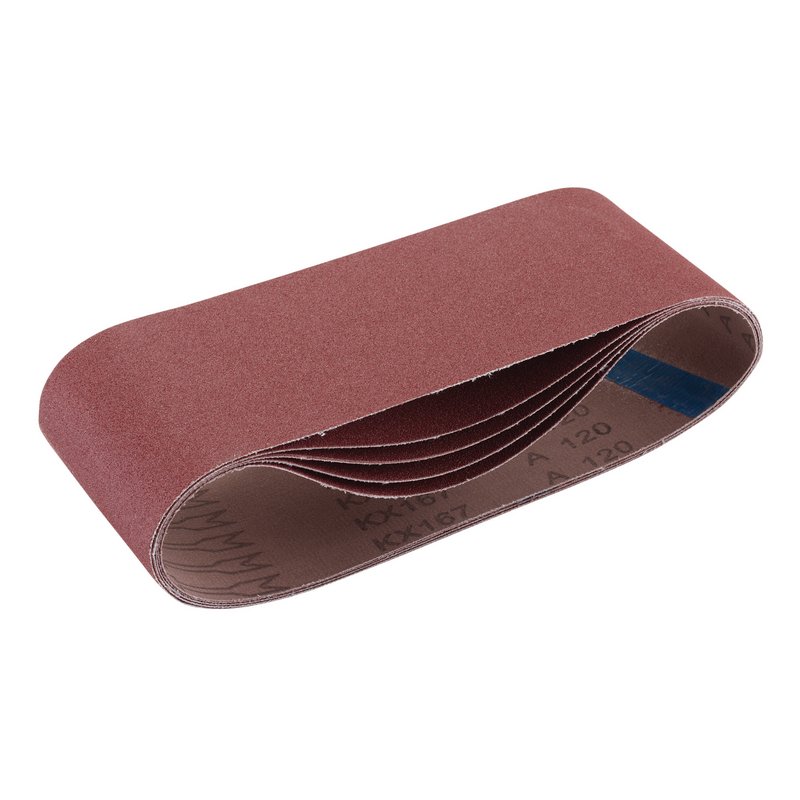 Draper Cloth Sanding Belt, 100 x 610mm, 120 Grit (Pack of 5) DRA-09256