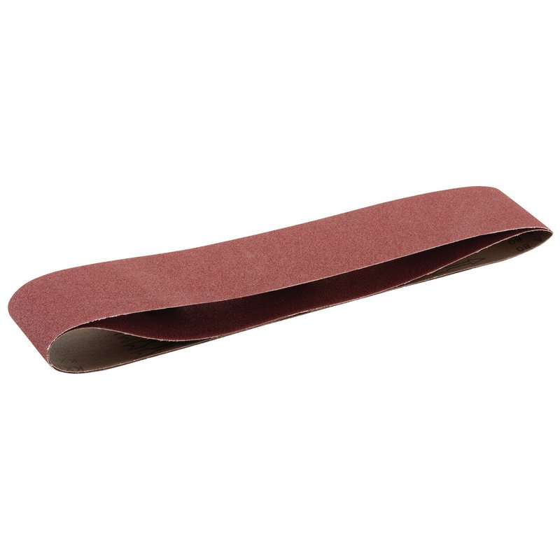 Draper Cloth Sanding Belt, 100 x 1220mm, 80 Grit (Pack of 2) DRA-09275