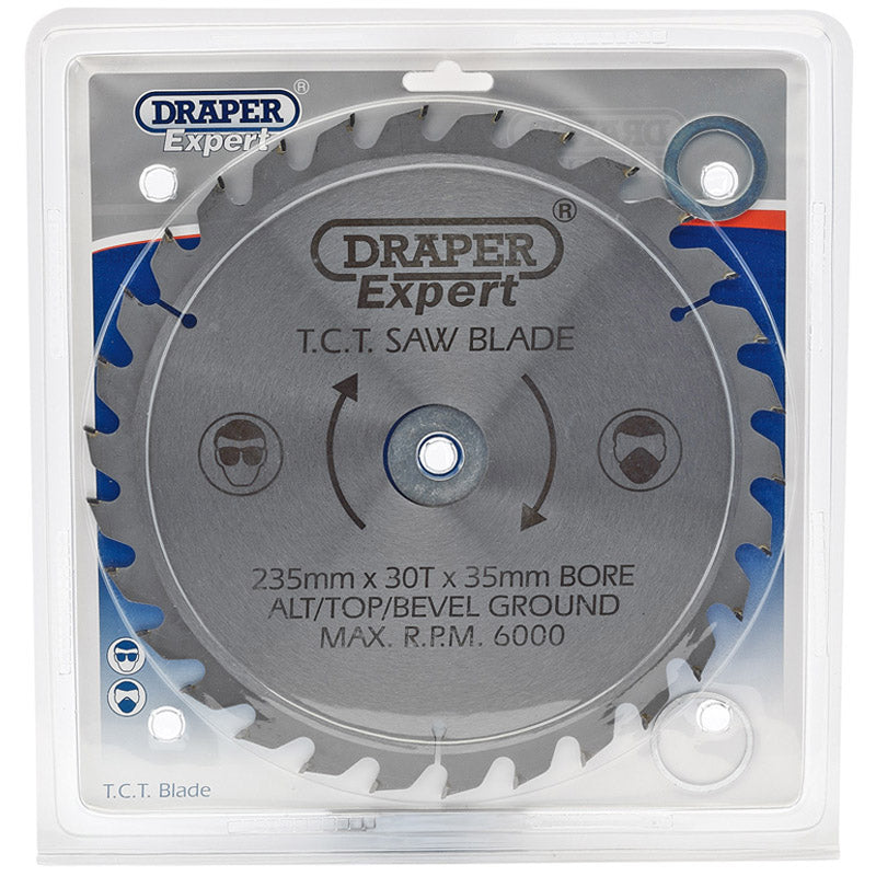 Draper Expert TCT Saw Blade, 235 x 35mm, 30T DRA-09484