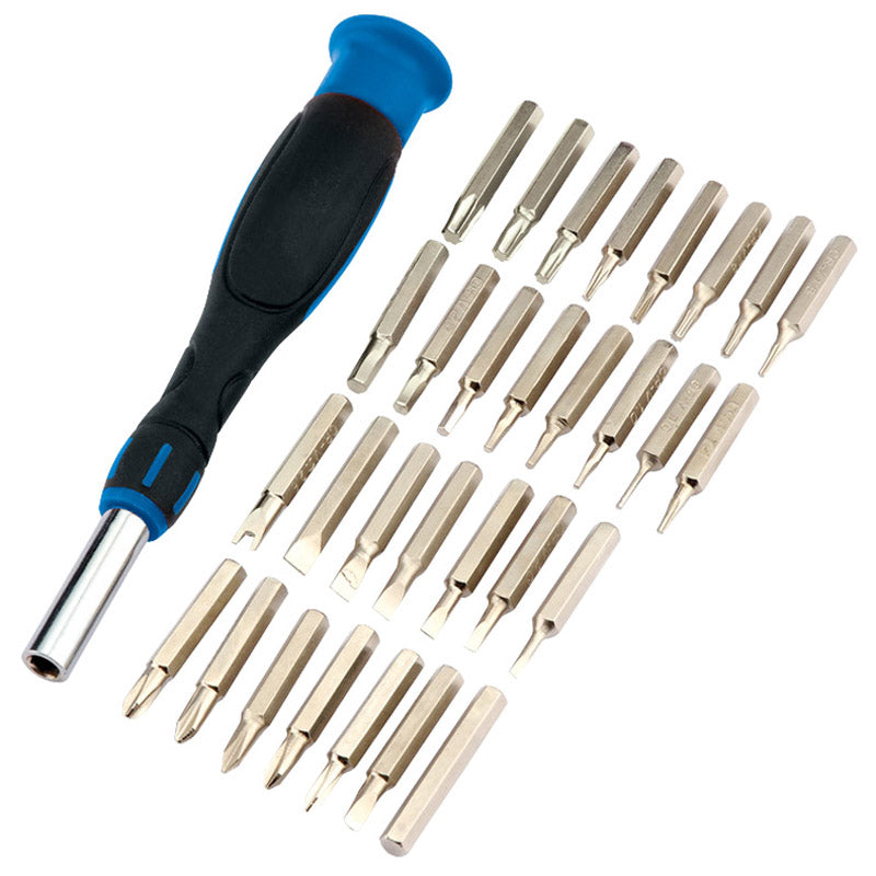 Draper Soft Grip Precision Screwdriver & Bit Set (31 Piece) DRA-09550