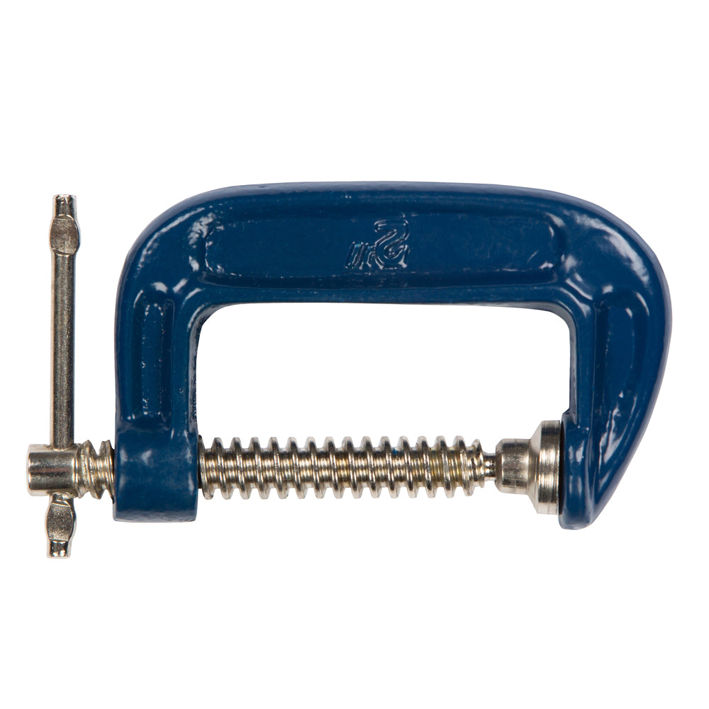 BlueSpot 50mm (2") Fine Thread G-Clamp 10022