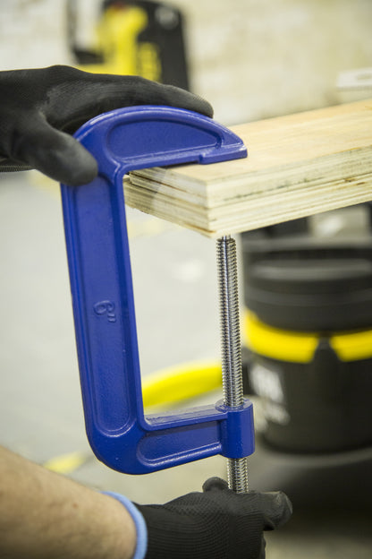 BlueSpot 150mm (6") Fine Thread G-Clamp 10043