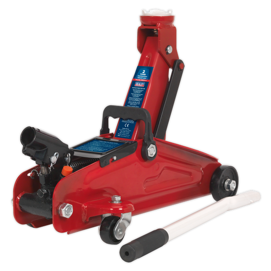 Sealey 2tonne Short Chassis Trolley Jack 1050CX