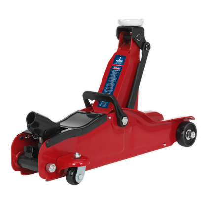 Sealey 2tonne Low Entry Short Chassis Trolley Jack 1050CXLE