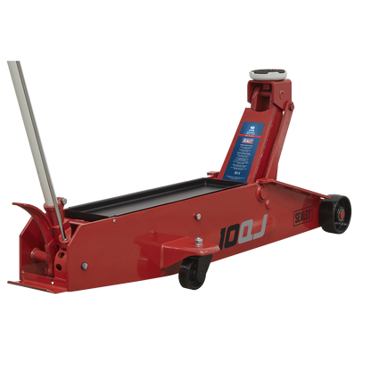 Sealey 10tonne Long Reach Trolley Jack 10QJ