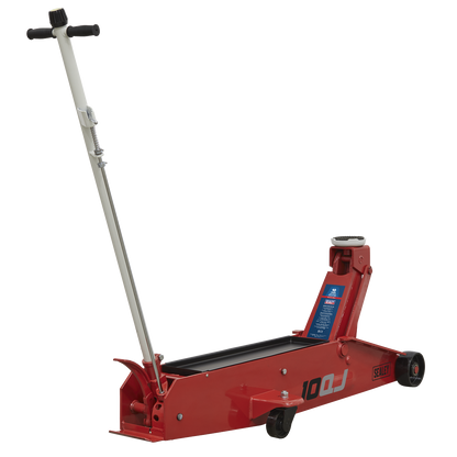 Sealey 10tonne Long Reach Trolley Jack 10QJ