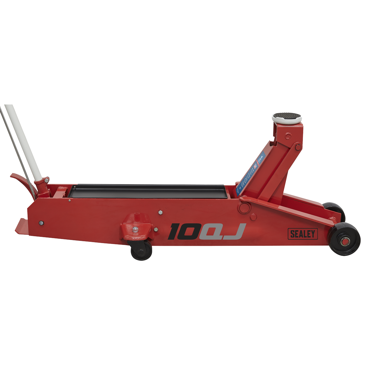 Sealey 10tonne Long Reach Trolley Jack 10QJ