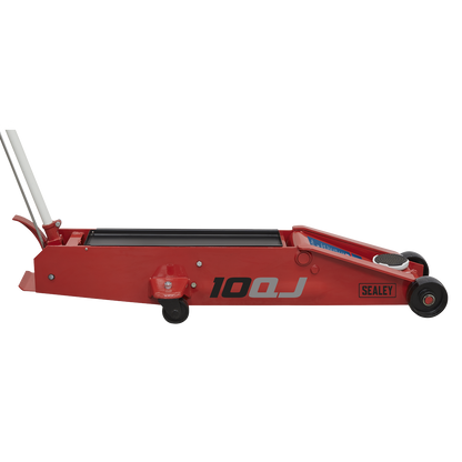 Sealey 10tonne Long Reach Trolley Jack 10QJ
