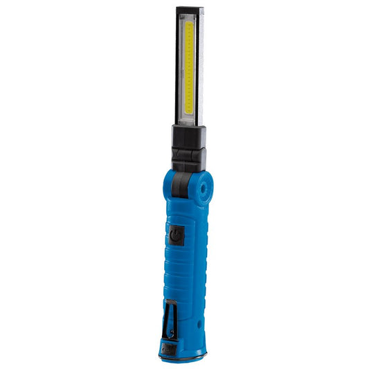 Draper COB/SMD LED Rechargeable Slimline Inspection Lamp, 3W, 170 Lumens, Blue DRA-11789